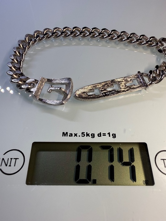 Avon Bracelets Buckle Accent & Beaded Vintage Silver Tone. Both Are Signed. - Picture 7 of 11